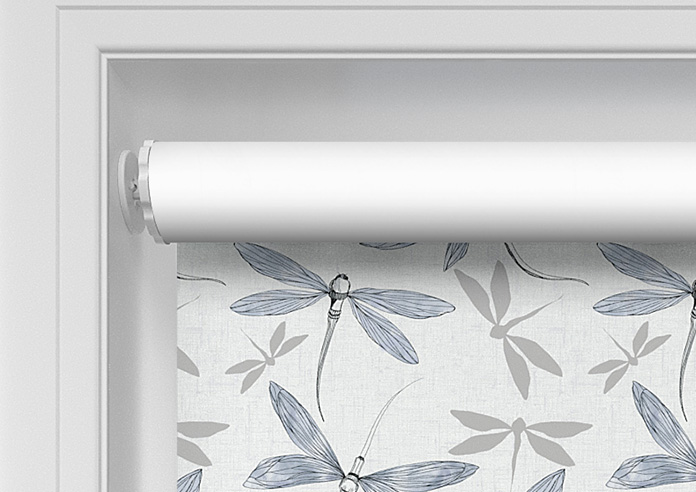 Dragonflies, River Blue - Twist&Fit Roller Blind - Image 10